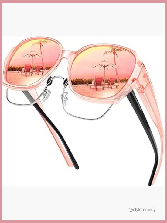Polarized Fit Over Glasses Sunglasses, UV400 Protection, TR90 Frame main image 6